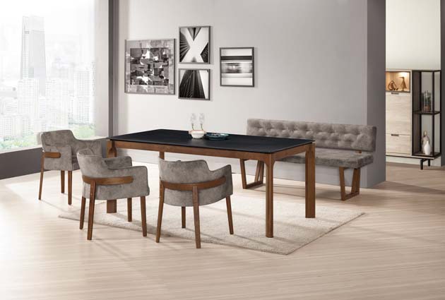 貞德拉6尺岩板餐桌