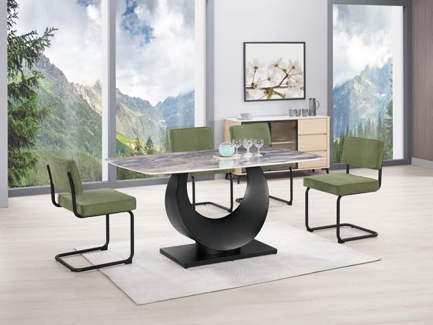 凱琳4.7尺餐桌(超晶石)