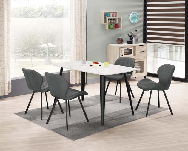 捷妮4.6尺岩板餐桌