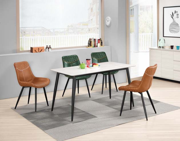 蘇珊4.6尺岩板餐桌