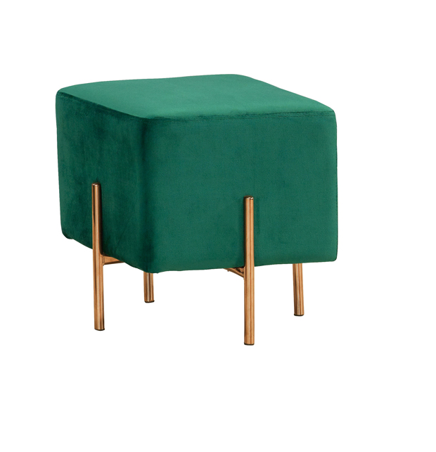 艾森特方凳-綠色布