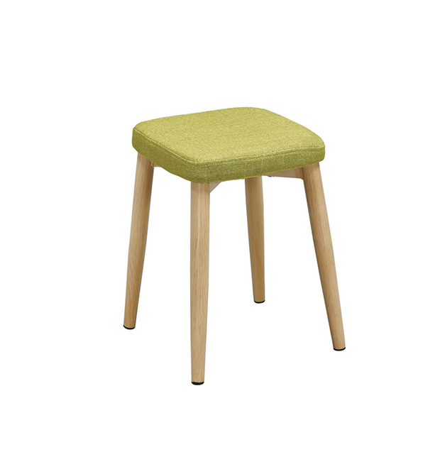 寇奇方椅凳-綠色布