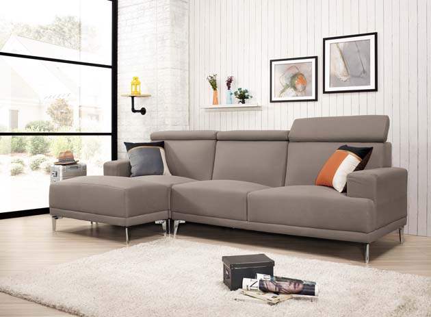 格麗達L型沙發組(貓抓皮)